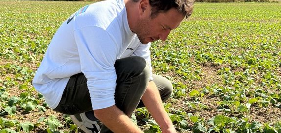 Antoine Fricoteaux utilisant le Nutriscope