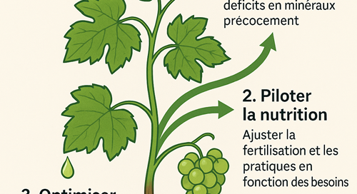 Analyse de sève de la vigne