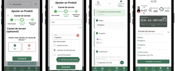 Carnet de terrain du Nutriscope Senseen