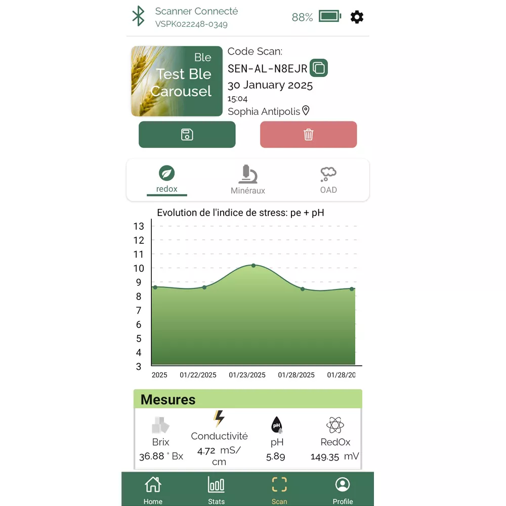 nutriscope senseen app