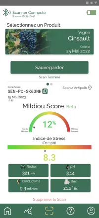 Senseen innove avec le développement du Mildiou Score