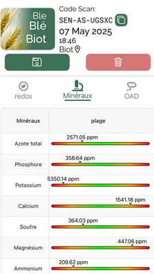 App Senseen Minéraux