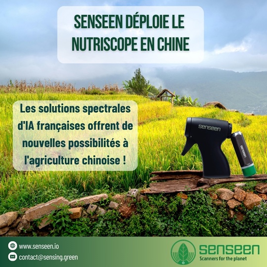 NutriscopeChine Déploiement du Nutriscope en Chine