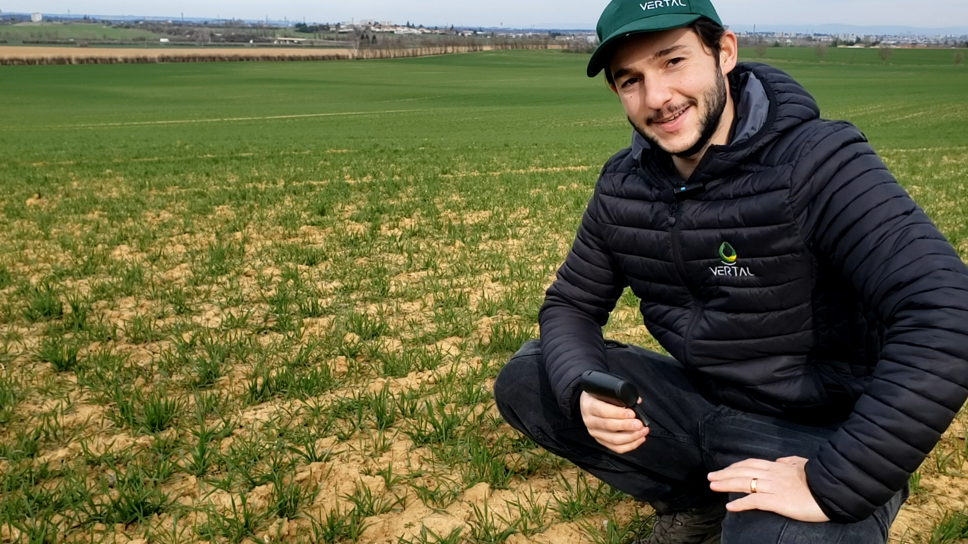 Rémy Iceta avec son Nutriscope Rémy Iceta avec son Nutriscope